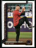 The Miz 2025 Topps First Pitch #FP2-2 Cleveland Guardians
