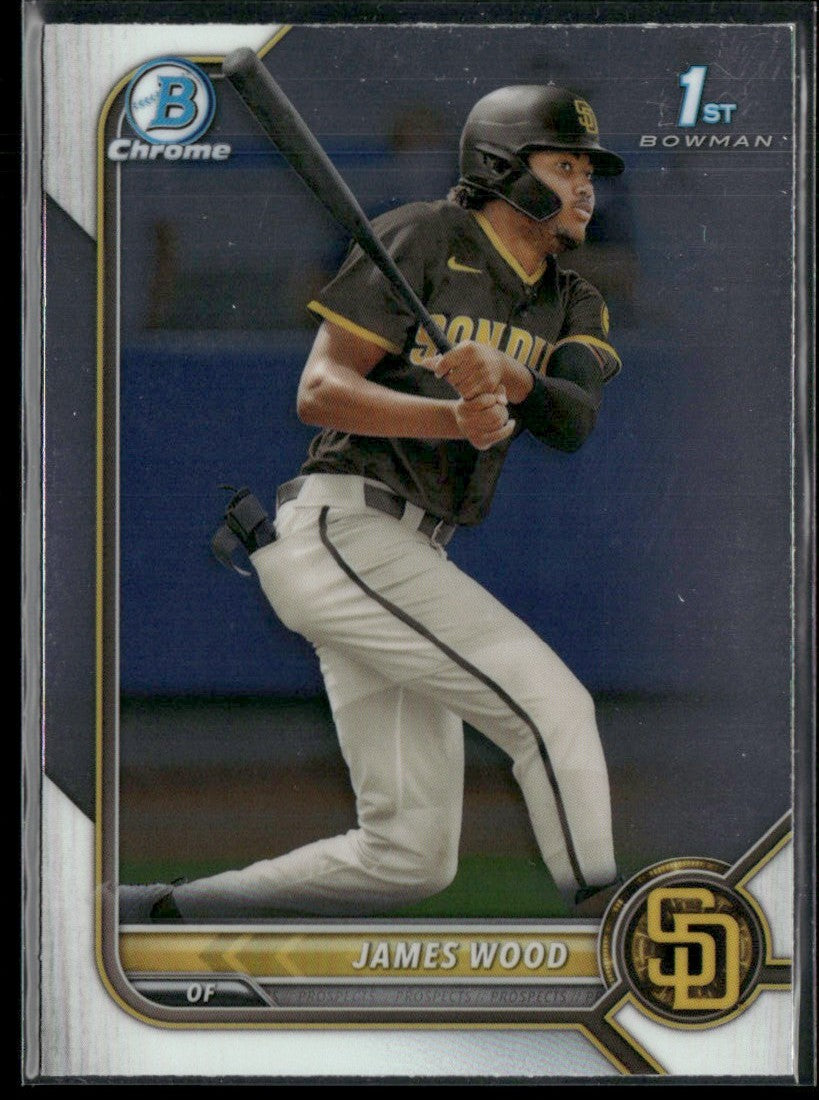 James Wood 2022 Bowman Chrome 1st #BCP-108 San Diego Padres