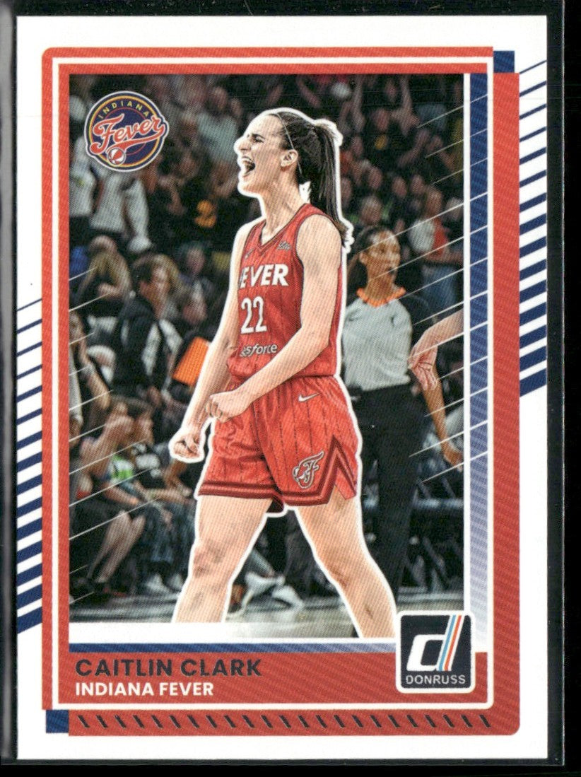 Caitlin Clark 2025 Panini Donruss #47 Indiana Fever