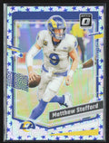 Matthew Stafford 2023 Donruss Optic Stars #113 Los Angeles Rams