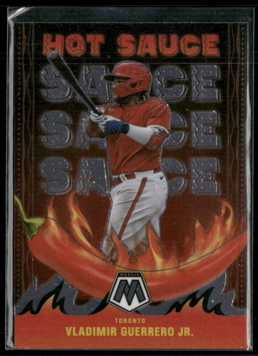 Vladimir Guerrero Jr. 2022 Panini Mosaic Hot Sauce #HS-5 Toronto Blue Jays