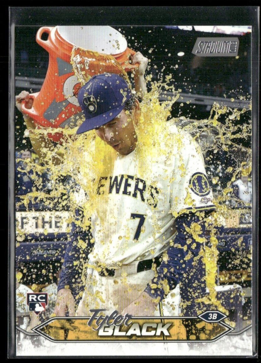 Tyler Black 2024 Topps Stadium Club RC #177 Milwaukee Brewers
