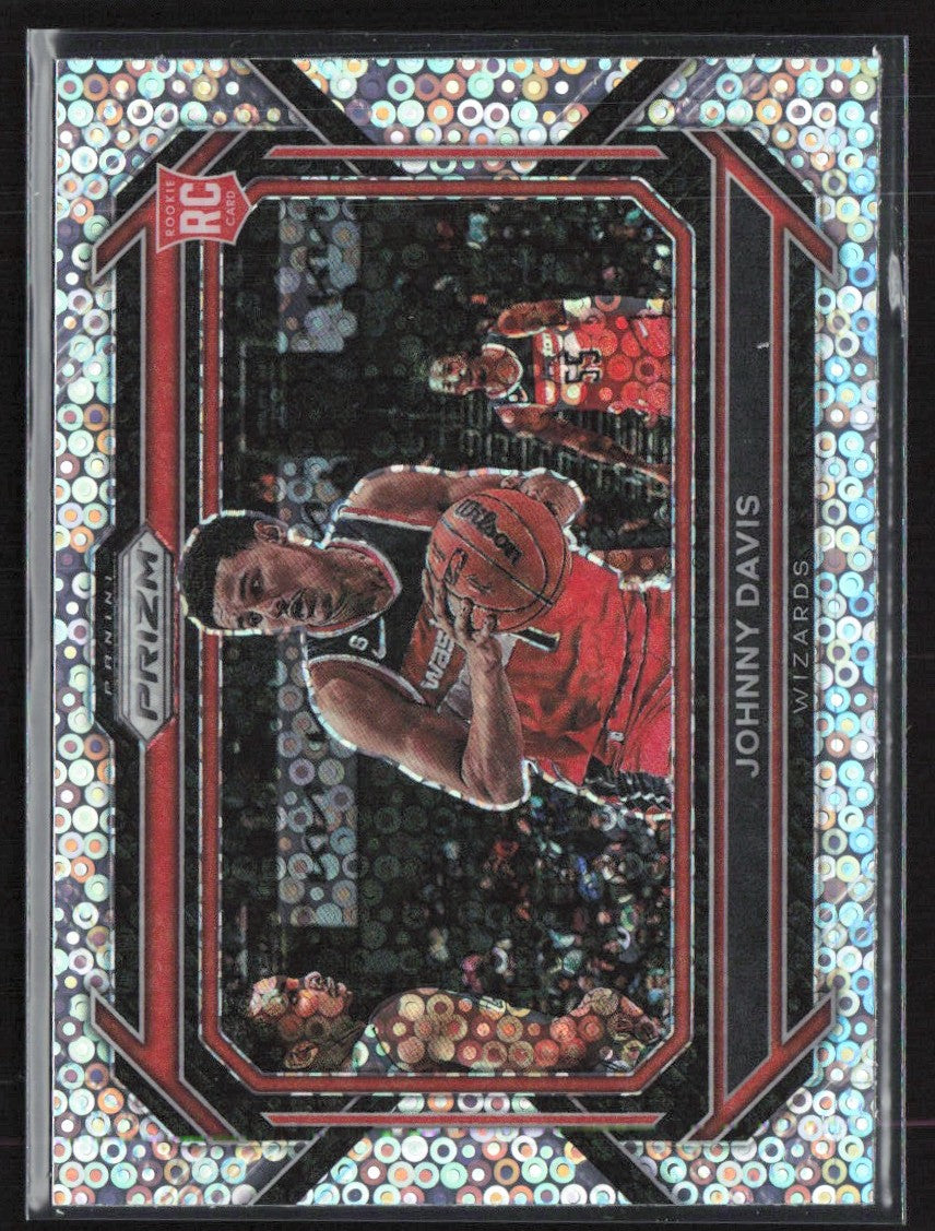 Johnny Davis 2022 Panini Prizm Fast Break Variation RC #231 Washington Wizards