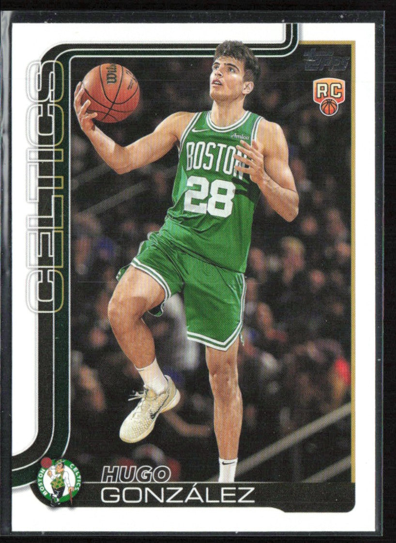 Hugo Gonzalez 2025 Topps RC #228 Boston Celtics