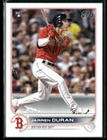 Jarren Duran 2022 Topps RC #187 Boston Red Sox
