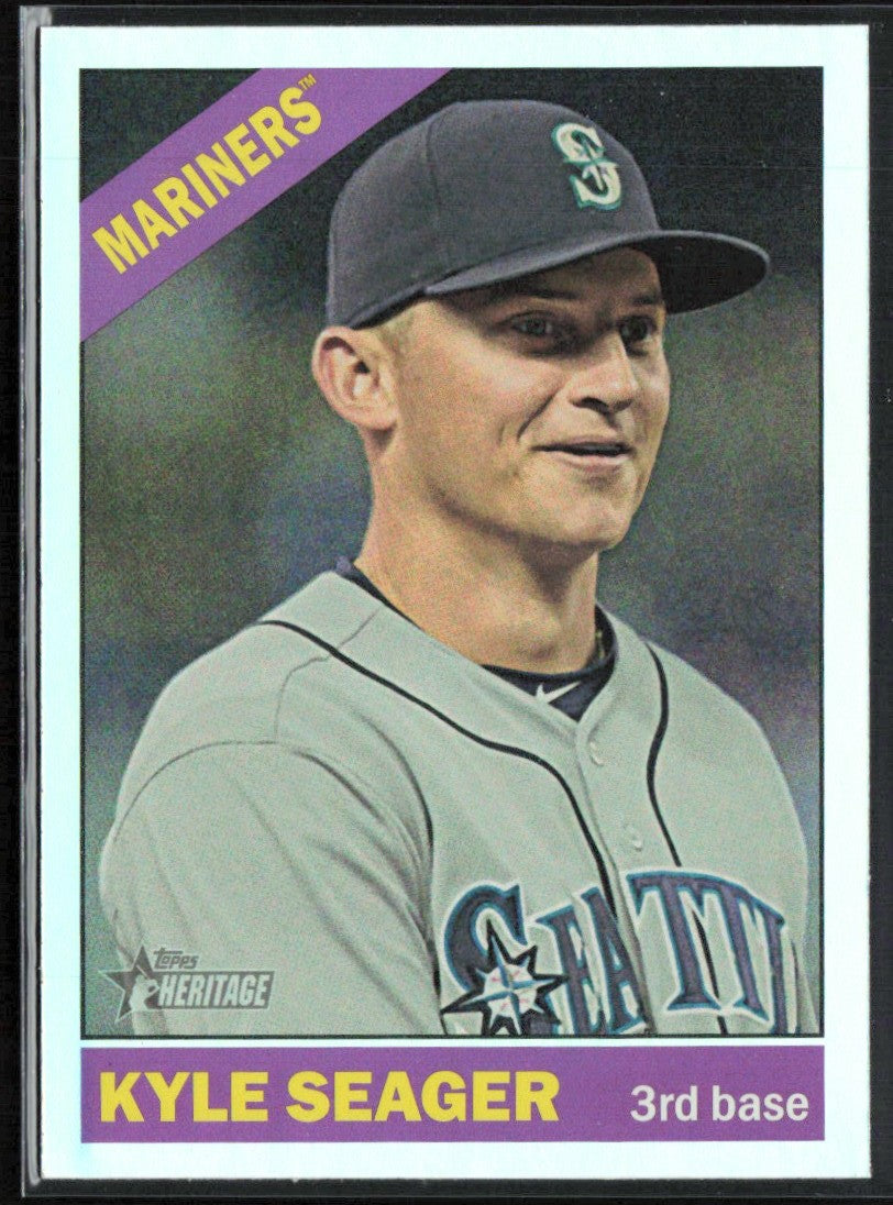 Kyle Seager 2015 Topps Heritage Retail Foil #THC-493 Seattle Mariners