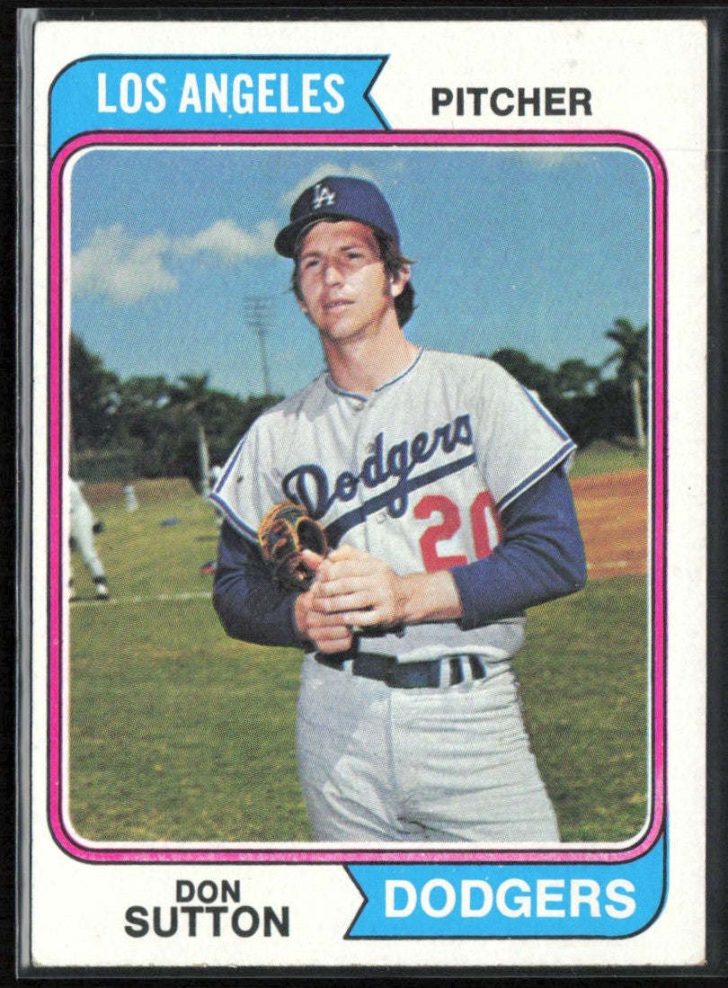 Don Sutton 1974 Topps #220 Los Angeles Dodgers
