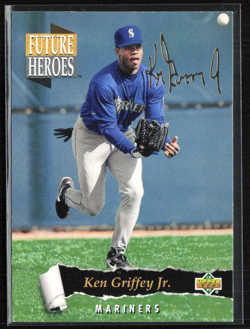 Ken Griffey Jr. 1993 Upper Deck Future Heroes #59 Seattle Mariners