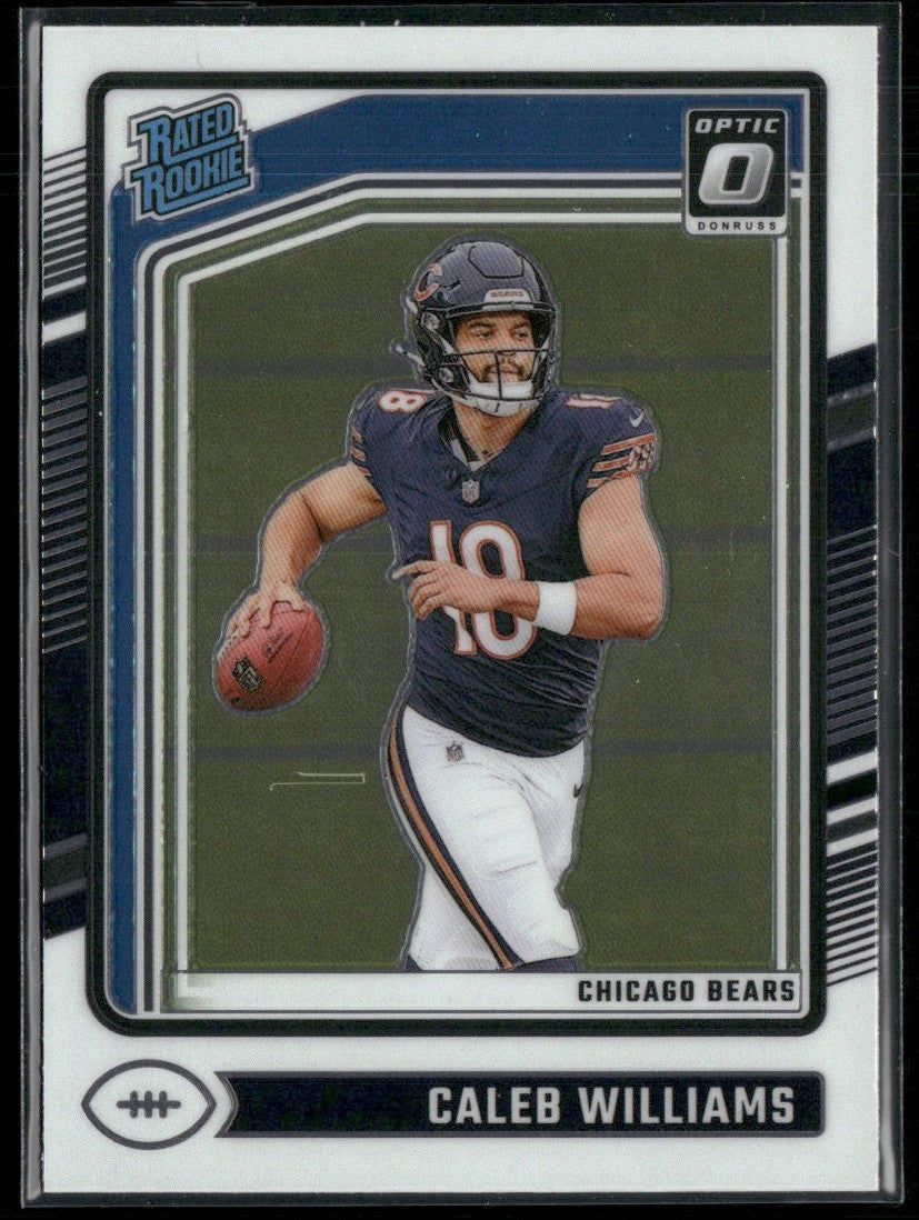 Caleb Williams 2024 Donruss Optic RC #201 Chicago Bears