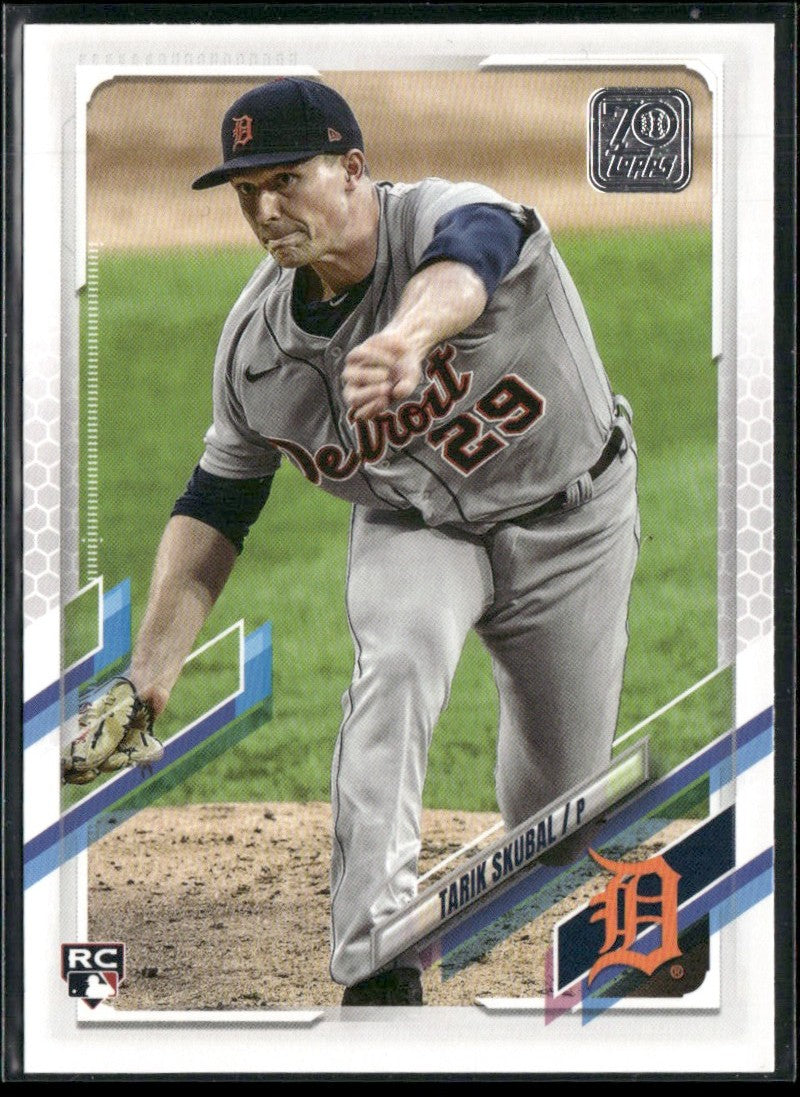 Tarik Skubal 2021 Topps RC #92 Detroit Tigers
