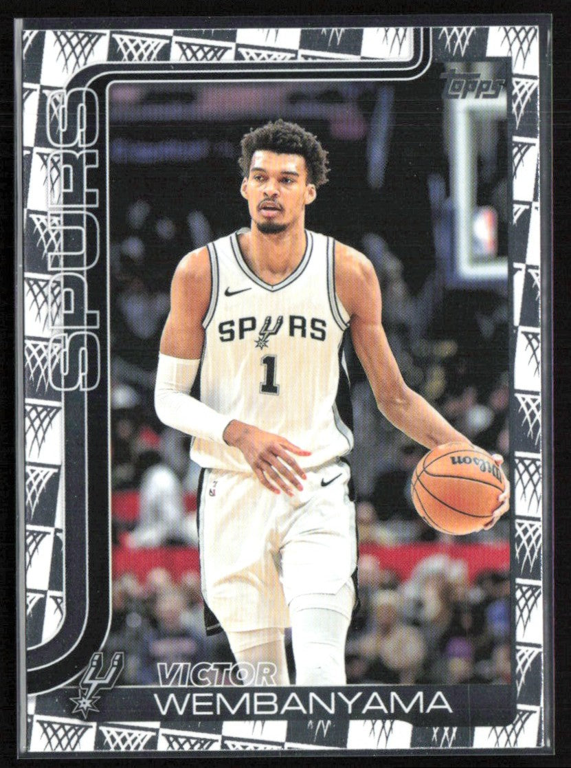 Victor Wembanyama 2025 Topps Tip-Off #195 San Antonio Spurs