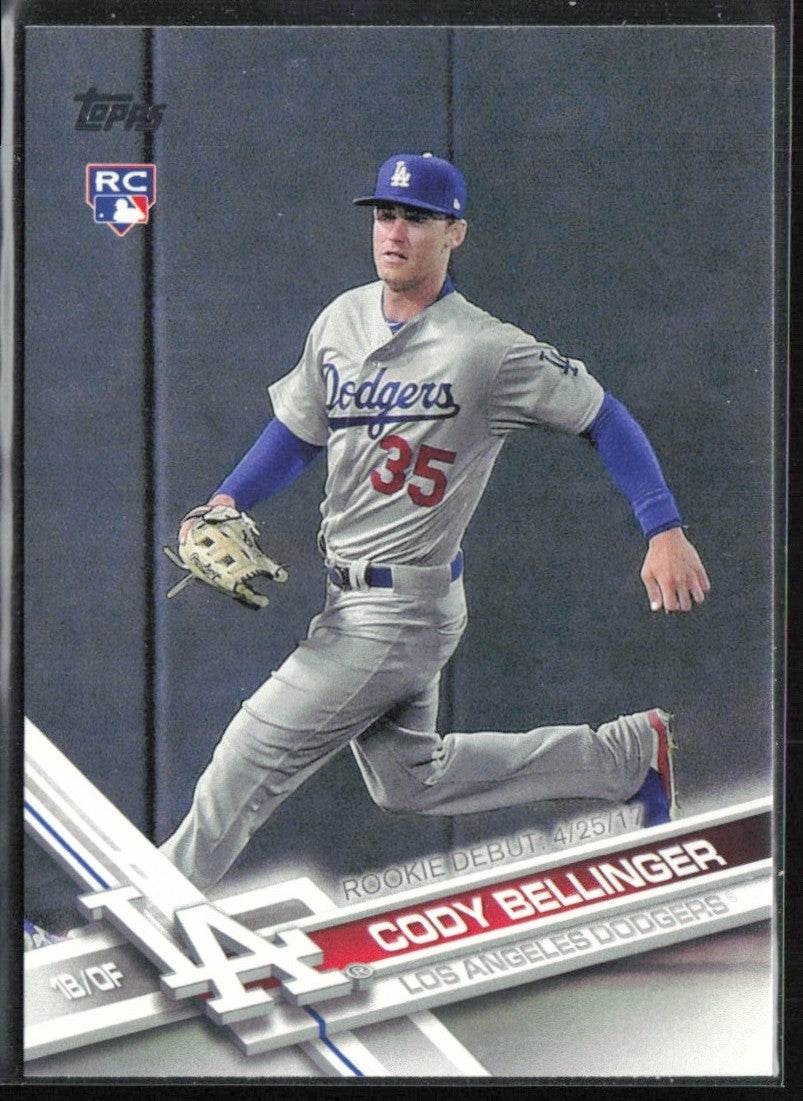 Cody Bellinger 2017 Topps Update RC #US214 Los Angeles Dodgers