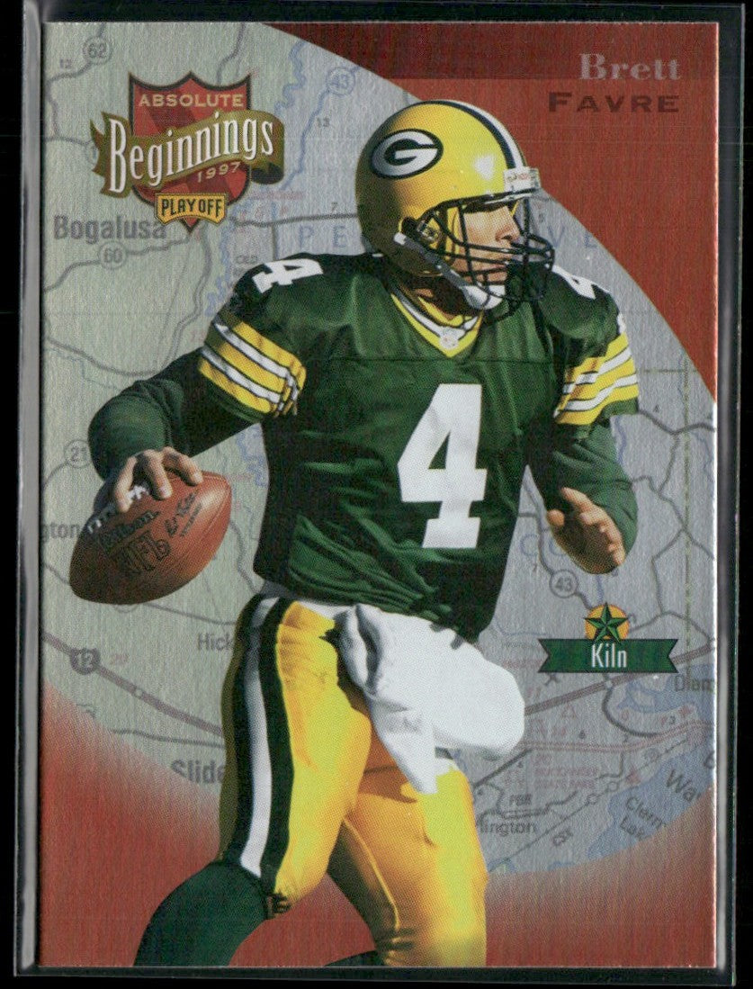 Brett Favre 1997 Playoff Absolute Beginnings #151 Green Bay Packers