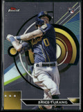 Brice Turang 2023 Topps Finest RC #43 Milwaukee Brewers