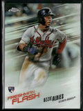 Ozzie Albies 2018 Topps Chrome Freshman Flash RC #FF-8 Atlanta Braves