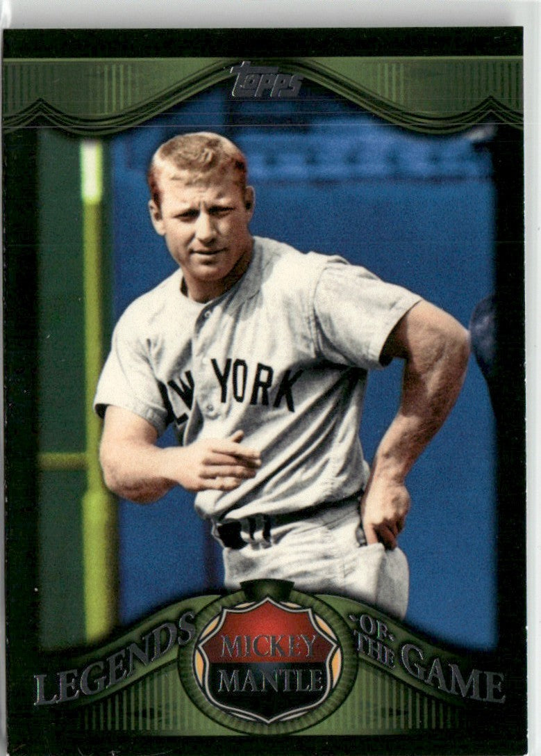 Mickey Mantle 2009 Topps Legends of the Game #LG20 New York Yankees