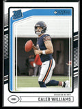 Caleb Williams 2024 Panini Donruss Rated Rookie RC #327 Chicago Bears
