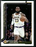 LeBron James 2025 Topps #150 Los Angeles Lakers