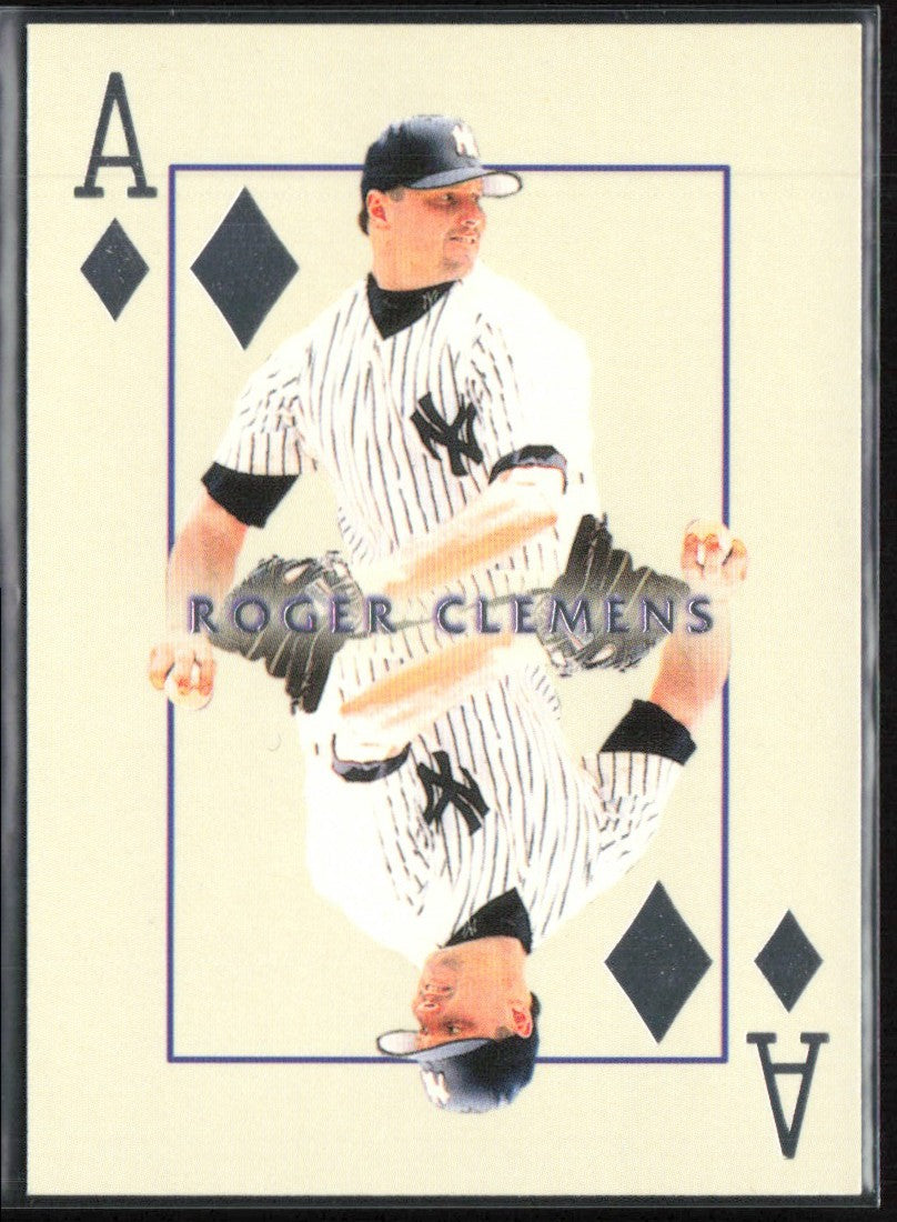 Roger Clemens 2000 Pacific Invincible Diamond Aces #13 New York Yankees