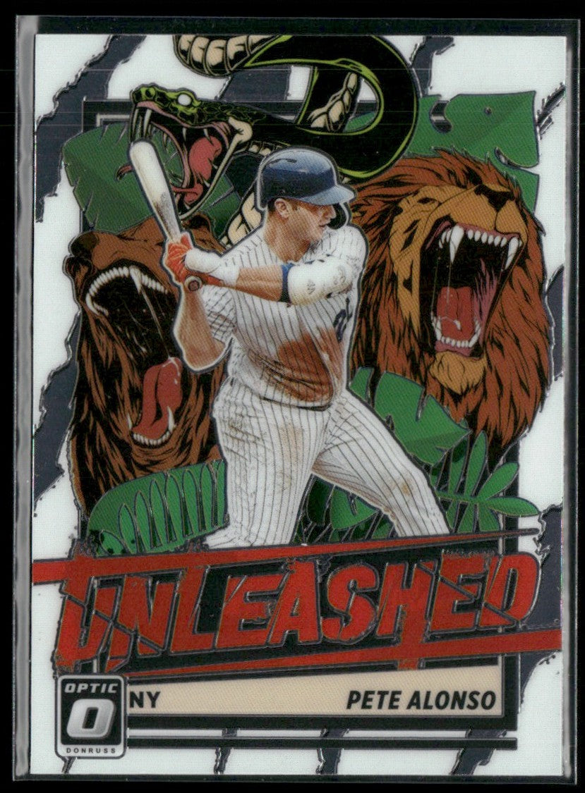 Pete Alonso 2021 Donruss Optic Unleashed #UNL4 New York Mets