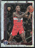 Jamir Watkins 2025 Topps Holo Foil RC #244 Washington Wizards