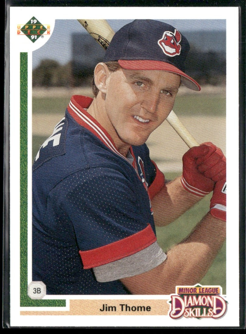Jim Thome 1991 Upper Deck Final Edition RC #17F Cleveland Indians