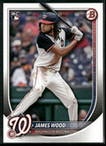 James Wood 2025 Bowman RC #29 Washington Nationals
