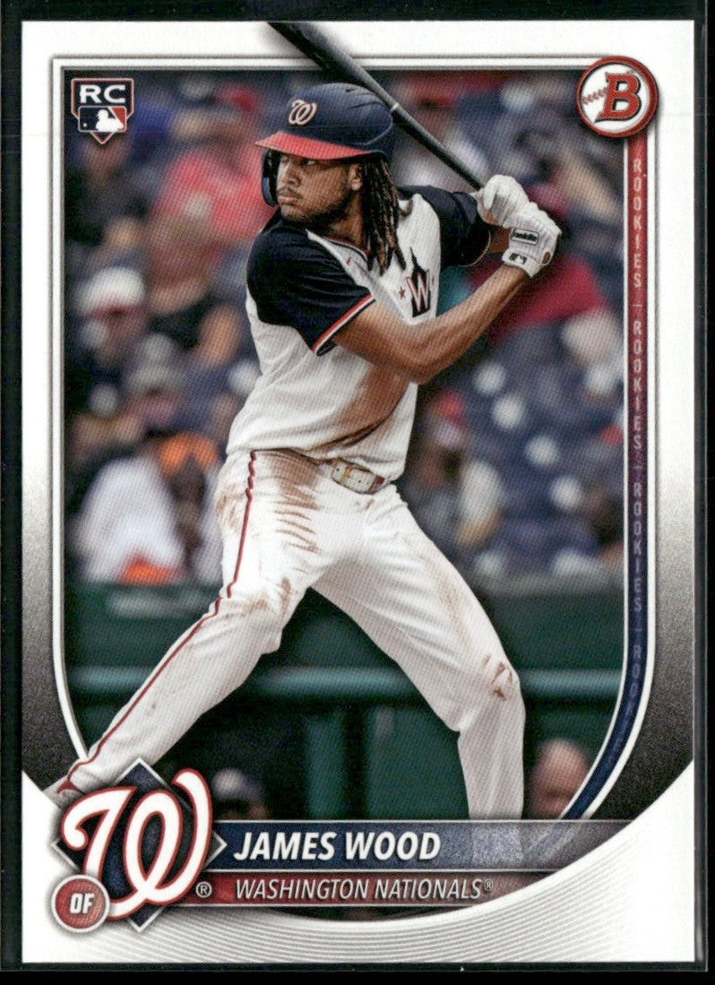 James Wood 2025 Bowman RC #29 Washington Nationals