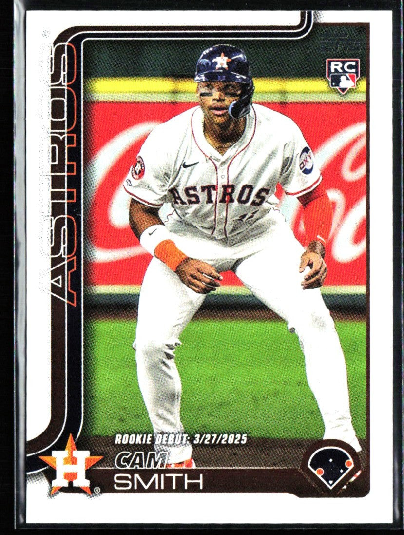 Cam Smith 2025 Topps Update RC #US45 Houston Astros
