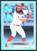 Brandon Marsh 2022 Topps Update Rainbow Foil RC #US35 Los Angeles Angels