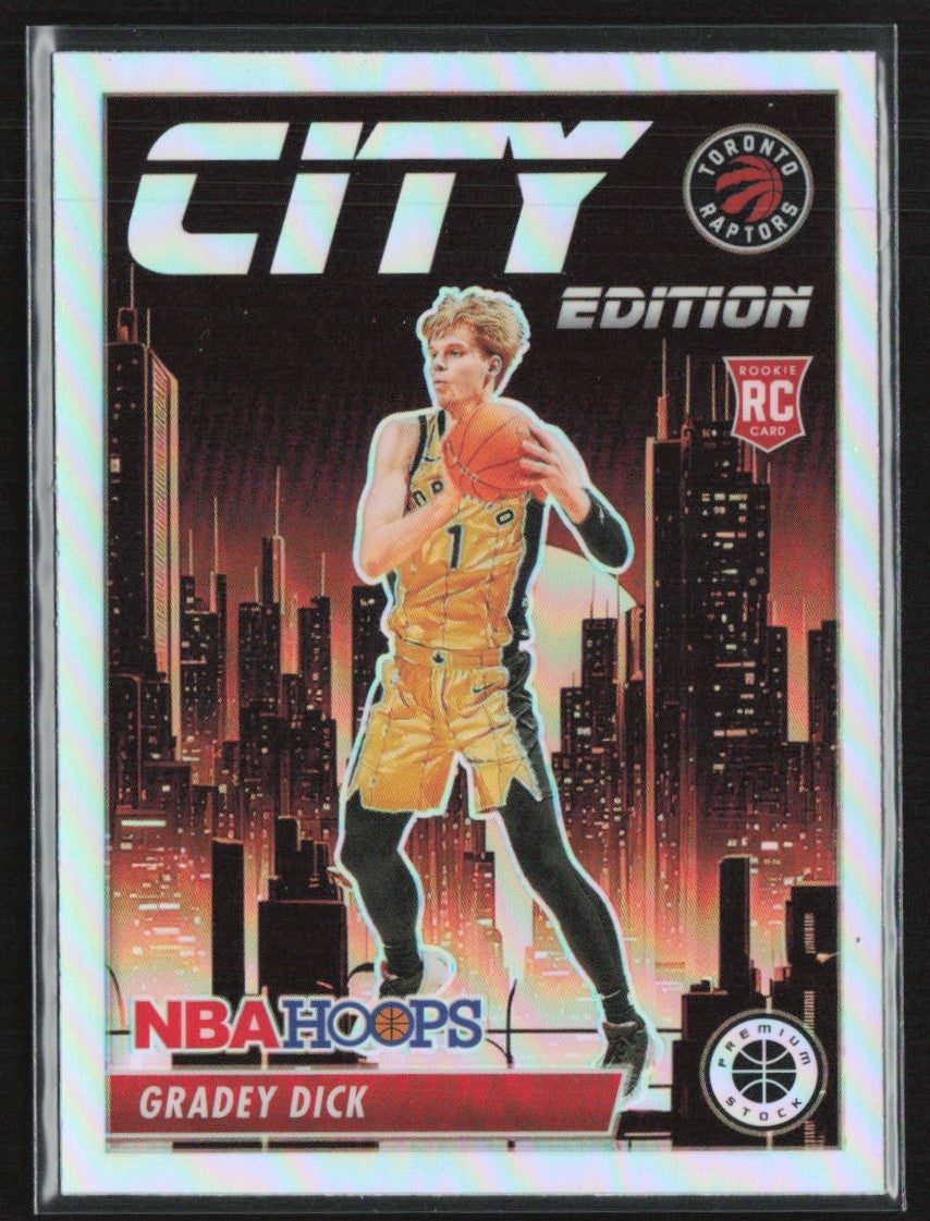 Gradey Dick 2023 Hoops Premium Stock City Edition Silver Prizm #6