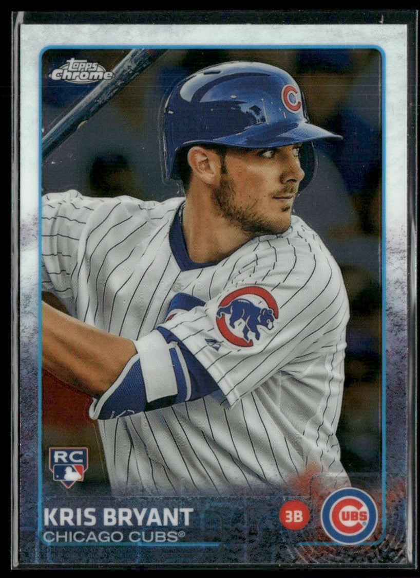 Kris Bryant 2015 Topps Chrome RC #112 Chicago Cubs