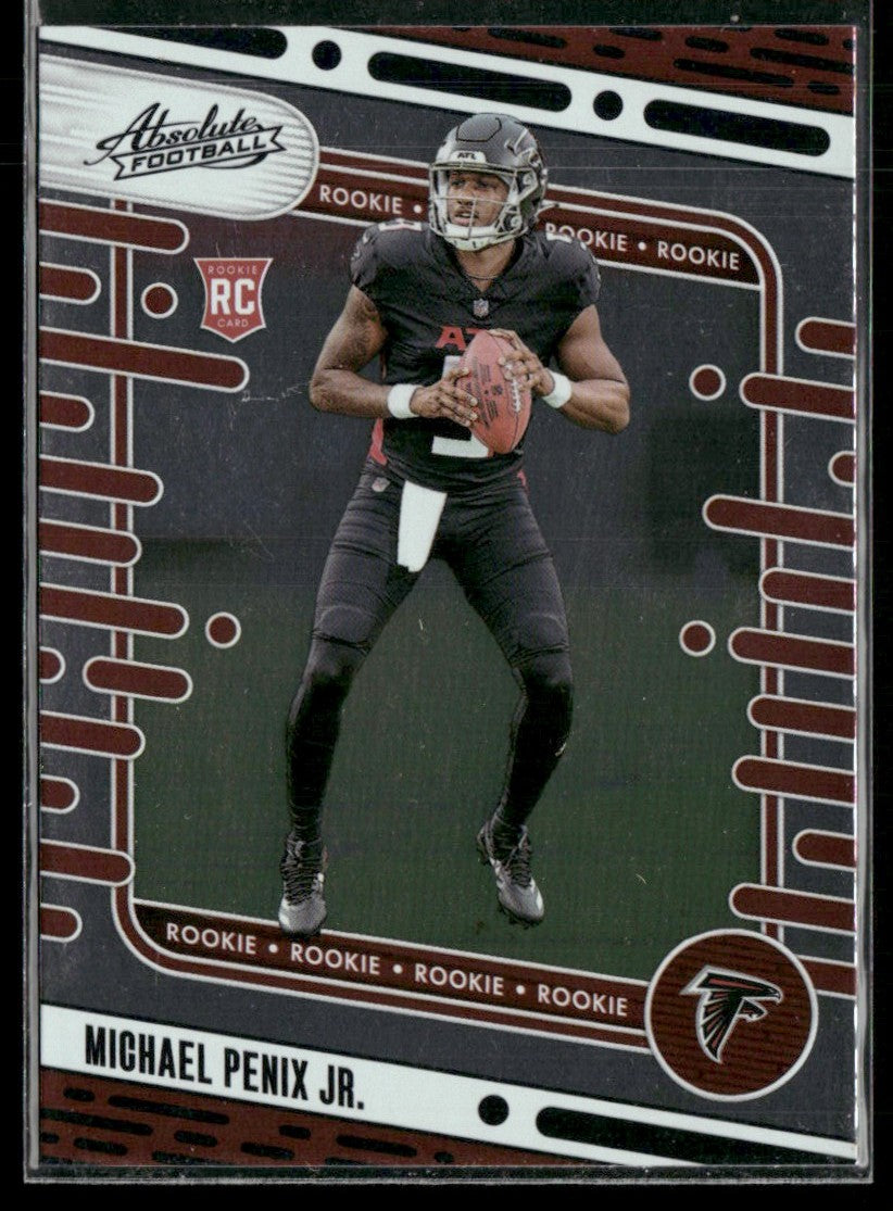Michael Penix Jr. 2024 Panini Absolute RC #108 Atlanta Falcons