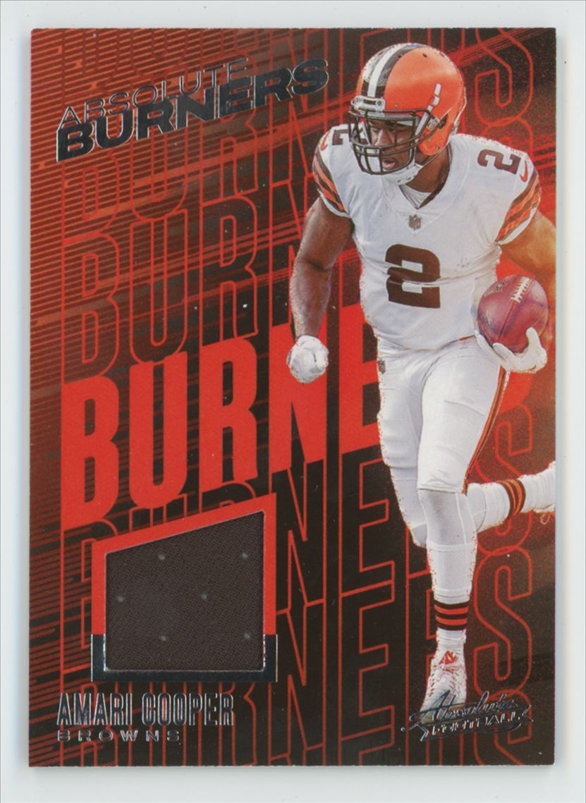 Amari Cooper 2023 Panini Absolute Burners Jersey #AB-3 Cleveland Browns