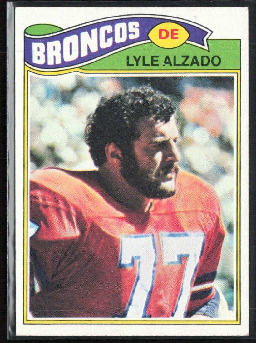 Lyle Alzado 1977 Topps #386 Denver Broncos