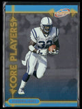 Edgerrin James 2001 Pacific Prism Atomic Core Players #8 Indianapolis Colts