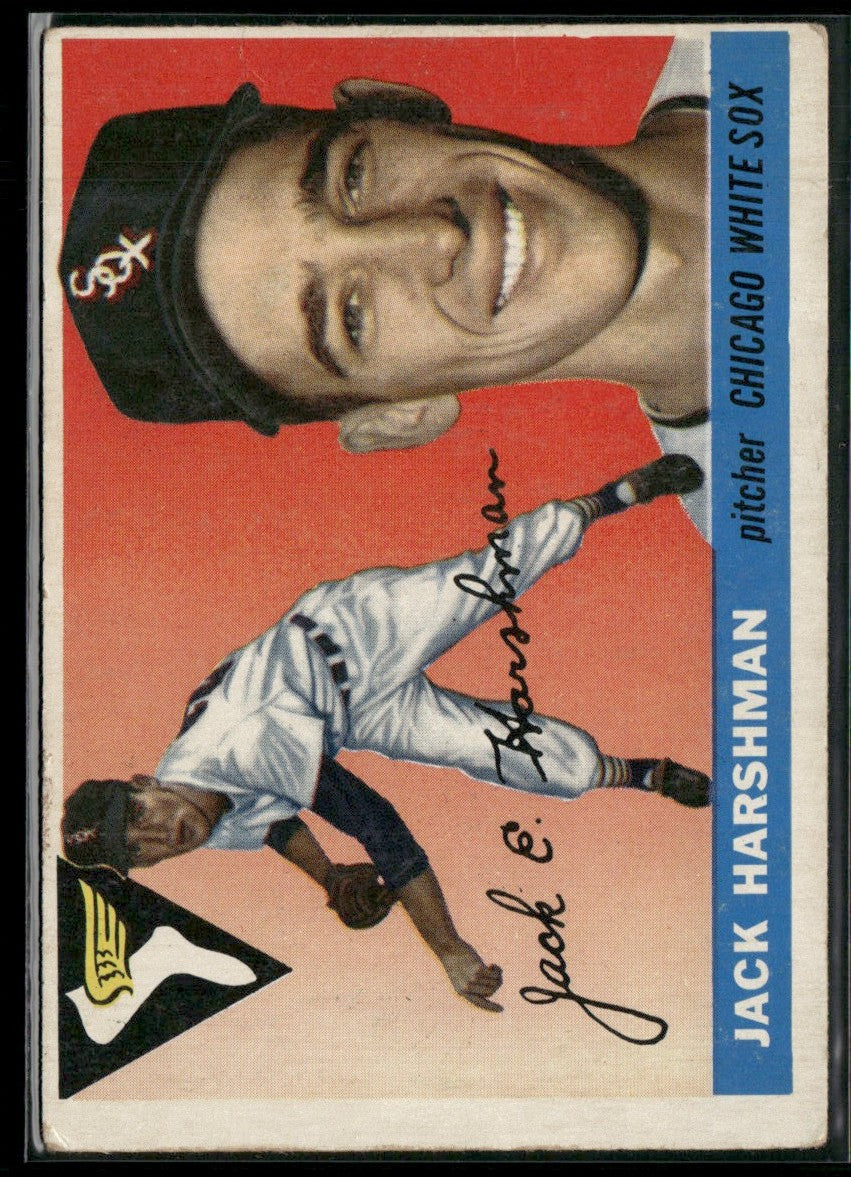 Jack Harshman 1955 Topps #104 Chicago White Sox