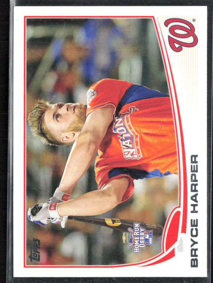 Bryce Harper 2013 Topps Home Run Derby #US100 Washington Nationals