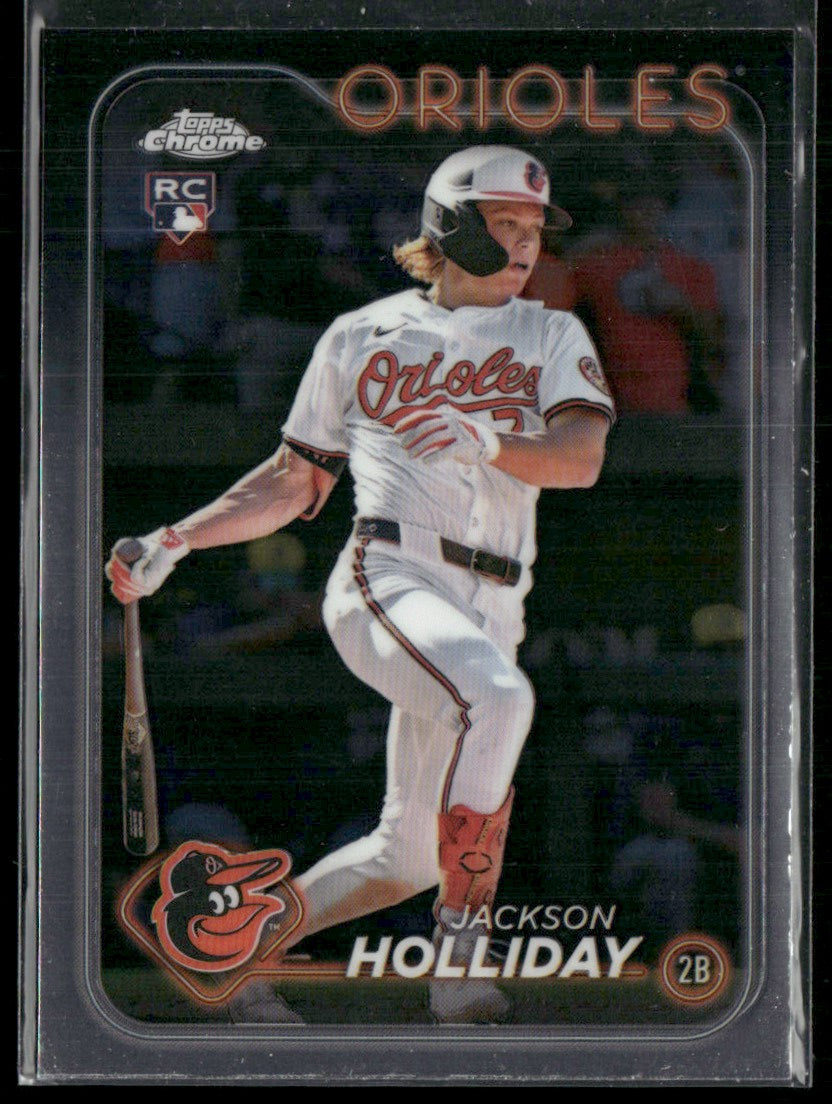 Jackson Holliday 2024 Topps Chrome Update RC #USC200 Baltimore Orioles