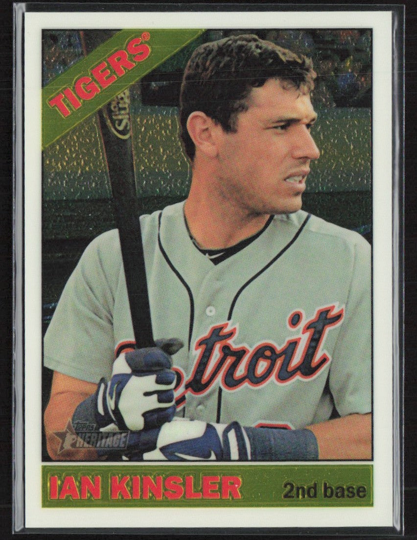 Ian Kinsler 2015 Topps Heritage Chrome /999 #THC-457 Detroit Tigers