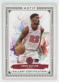Jimmy Butler 2024 Topps Motif Gallery Certification /99 #55 Miami Heat