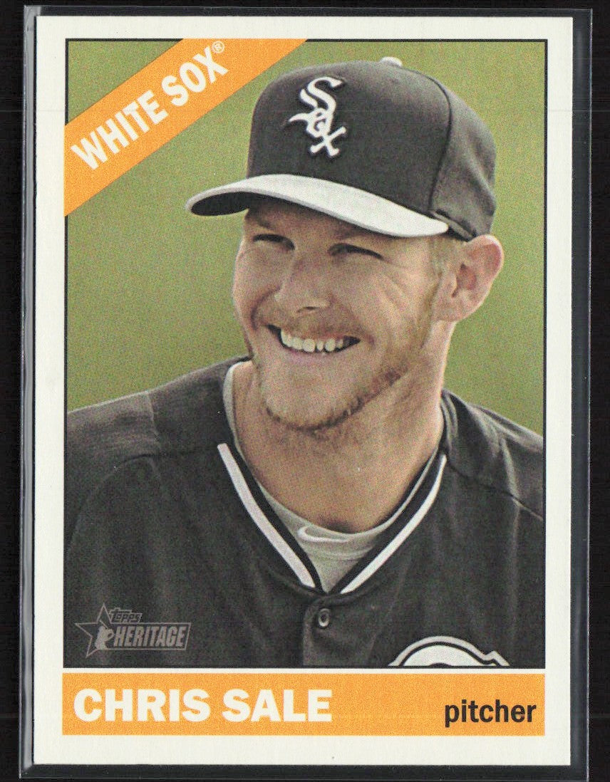 Chris Sale 2015 Topps Heritage SP #447 Chicago White Sox
