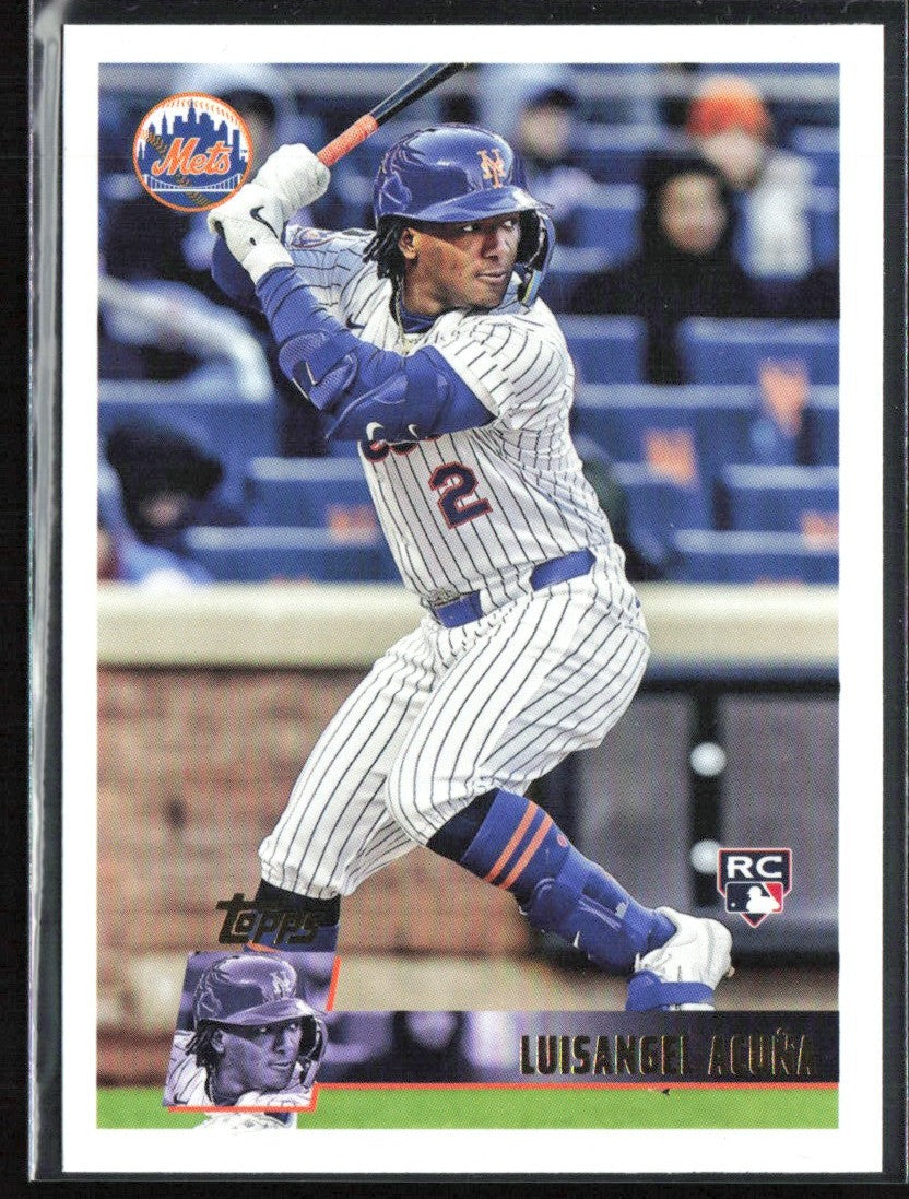 Luisangel Acuna 2025 Topps Archives RC #183 New York Mets