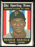 Bennie Daniels 1959 Topps #122.0 Pittsburgh Pirates