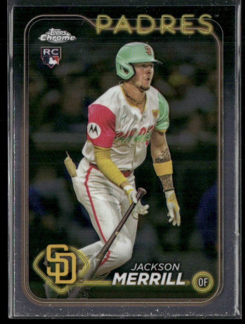 Jackson Merrill 2024 Topps Chrome Update RC #USC153 San Diego Padres