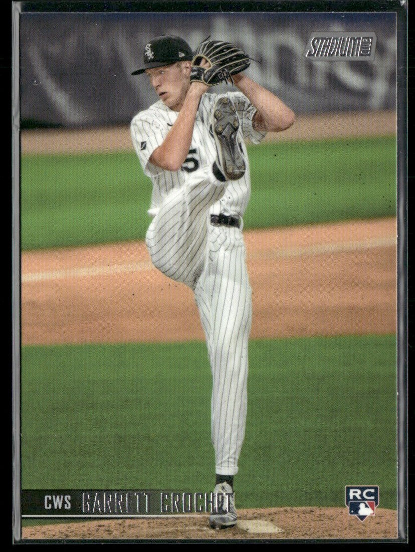 Garrett Crochet 2021 Topps Stadium Club RC #18 Chicago White Sox
