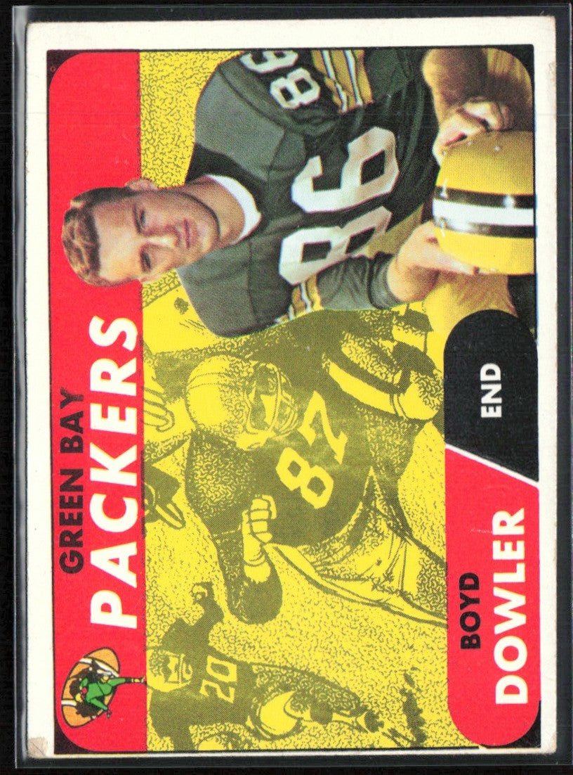 Boyd Dowler 1968 Topps #105 Green Bay Packers
