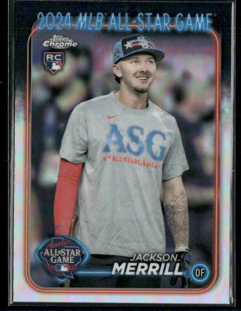 Jackson Merrill 2024 Topps Chrome Update All Star Game RC #ASGC-49