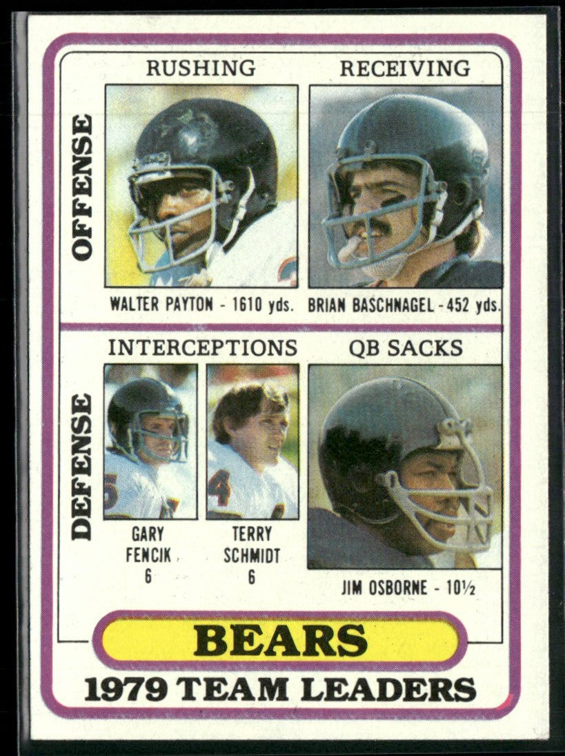 Walter Payton 1980 Topps #226 Chicago Bears