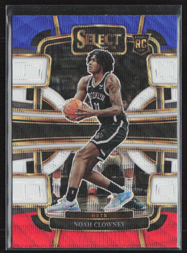 Noah Clowney 2023 Panini Select Concourse Tri-Color RC #73 Brooklyn Nets